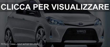 Nuova Toyota Yaris HSD 2012