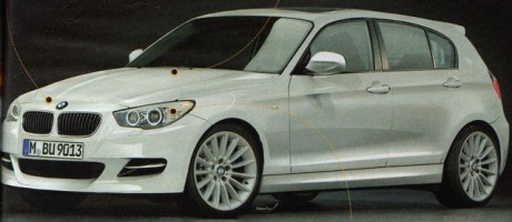 Rendering nuova Bmw serie 1 2011 2012