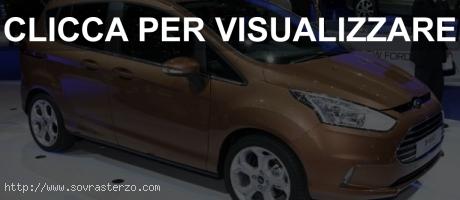 Nuova Ford B Max 2012 dimensioni e motori