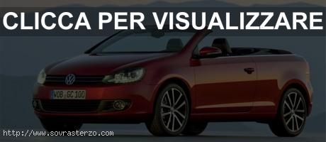 Nuova Volkswagen Golf Cabrio 2011