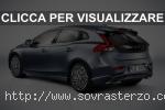 Fiancata e posteriore nuova Volvo V40 2012