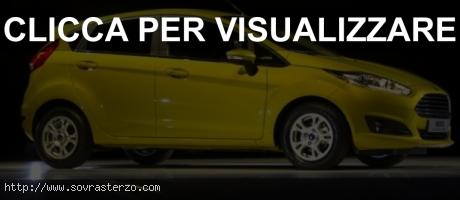 Nuova Ford Fiesta 2013 listino prezzi