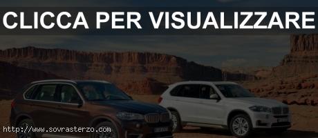 Nuova BMW X5 2013: foto ufficiali e dimensioni