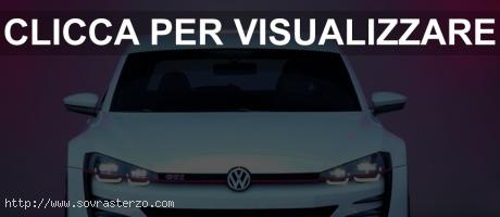 Golf 7 Design Vision GTI Concept da 500 cv: foto, motore e dimensioni