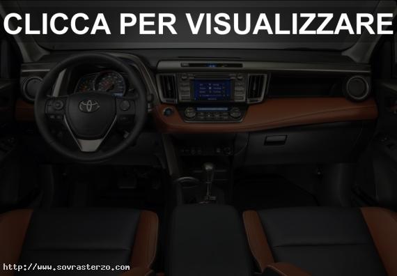 Interni nuovo Suv Toyota Rav4 2013 Interni nuovo Suv Toyota Rav4 2013