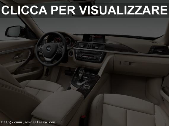 Abitacolo nuova BMW serie 3 GT 2013 Abitacolo nuova BMW serie 3 GT 2013
