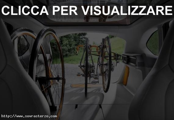 Interni e bagagliaio BMW Concept Active Tourer Outdoor 2013 Interni e bagagliaio BMW Concept Active Tourer Outdoor 2013