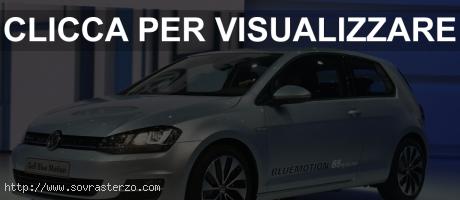 Nuova Golf TGI BlueMotion a metano 2014