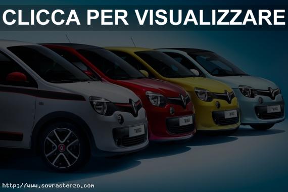Nuova Renault Twingo 2014 Dimensioni e motori