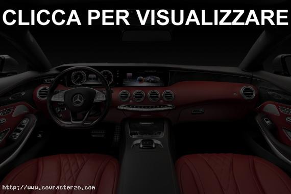 Foto interni Nuova Mercedes Classe S Coupe 2014