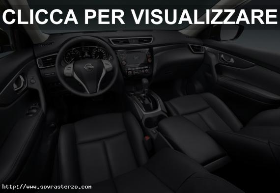 Abitacolo nuova Nissan X Trail 2014