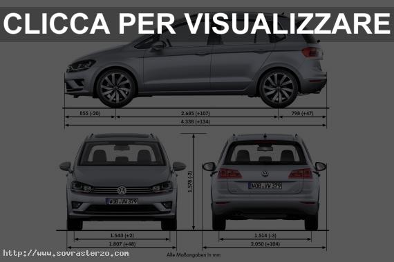 Der neue Volkswagen Golf Sportsvan