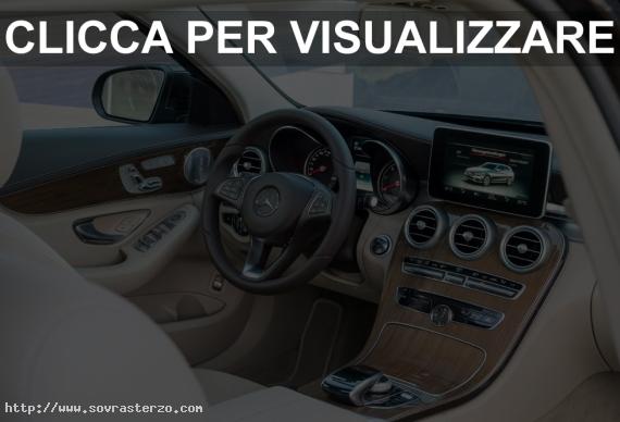 Interni nuova Mercedes Classe C Station Wagon 2014