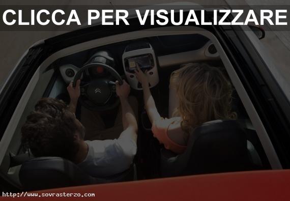 Foto interni Nuova Citroen C1 2014