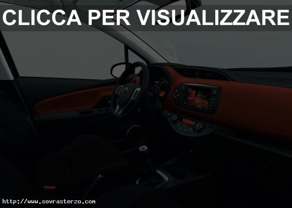 Foto interni nuova Toyota Yaris 2014