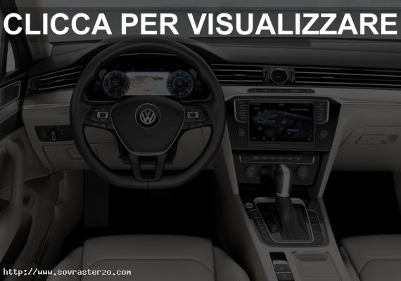 Foto interni nuova Volkswagen Passat 2015 berlina