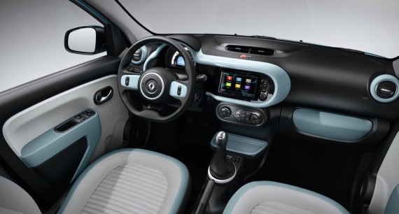 Foto interni nuova Twingo 2014