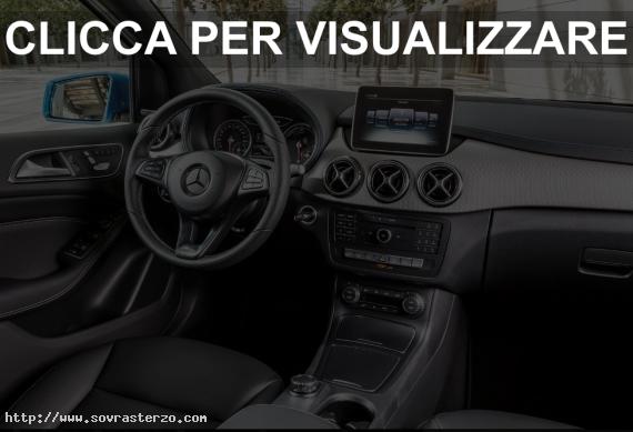 Interni nuova Mercedes Classe B 2015