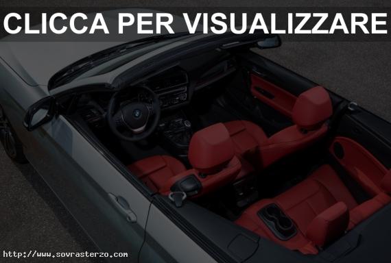 Foto Interni Abitacolo Bmw Serie 2 Cabrio 2015