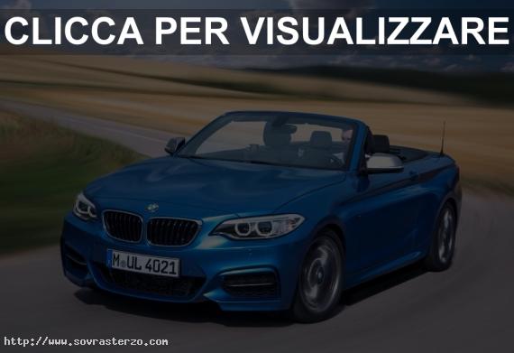 Nuova Bmw Serie 2 Cabrio 2015