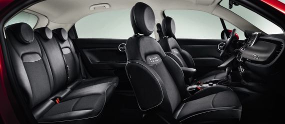Abitacolo e sedili nuova Fiat 500X