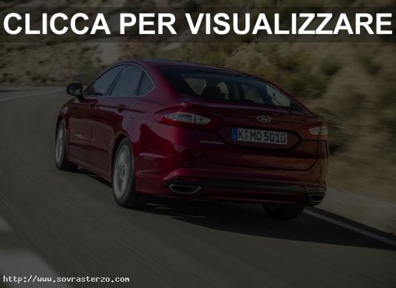 Posteriore nuova Mondeo 2015