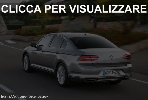Posteriore nuova Passat 2015
