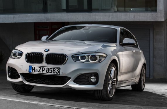 Frontale nuova BMW Serie 1 2015