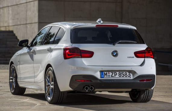 Posteriore nuova BMW Serie 1 2015