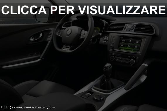 Foto interni nuova Renault Kadjar 2015