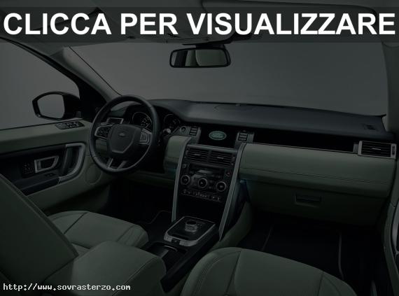 Interni Nuova Land Rover Discovery Sport 2015