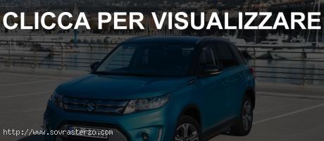 Nuova Suzuki Vitara 2015 Misure e Prezzi