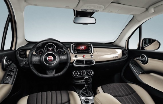 Prezzi e Foto interni nuova Fiat 500X