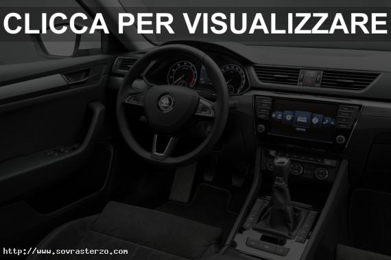 Interni Nuova Skoda Superb Wagon 2015