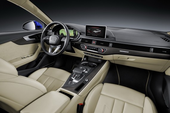 Immagine Interni nuova Audi A4 berlina 2016