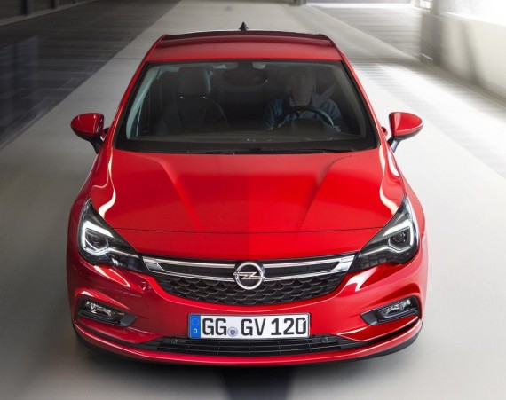 Nuova Opel Astra 2016 Foto Frontale