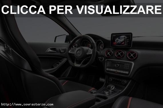 Immagine interni nuova Mercedes Classe A 2016