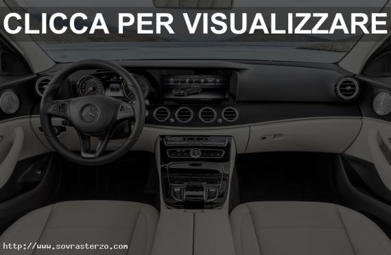 Plancia nuova Mercedes Classe E