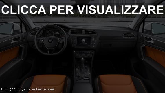 Foto interni nuova VW Tiguan 2016