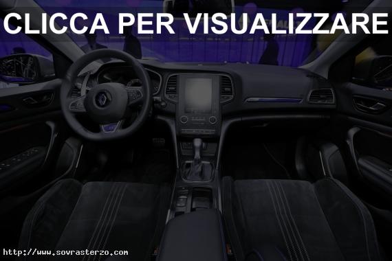 Foto interni nuova Renault Megane Station Wagon GT 2016