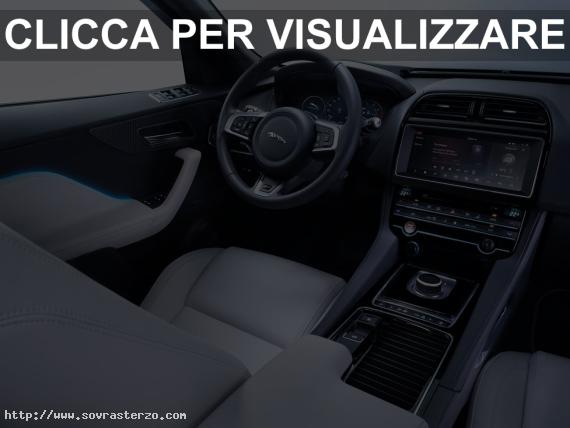 Foto Interni nuovo Jaguar F Pace 2016