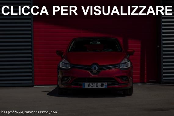 Frontale nuova Renault Clio 2016 restyling