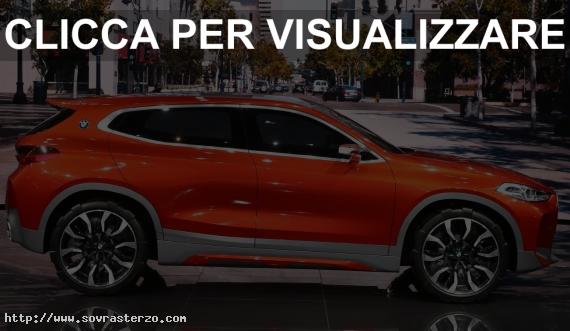 Immagine fiancata nuova BMW X2 2017