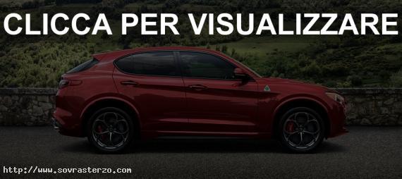 Immagine fiancata nuova Alfa Romeo Stelvio 2017