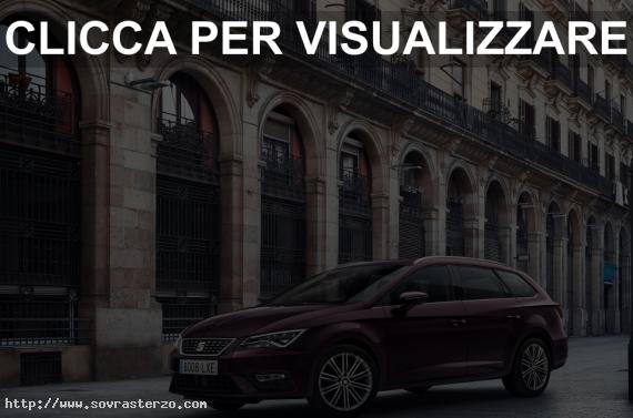 Nuova Seat Leon station wagon restyling 2017