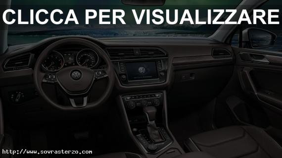 Immagine interni nuova VW Tiguan L 2017