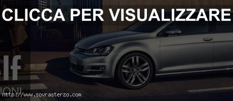 Promozione VW Golf VII Dicembre 2016