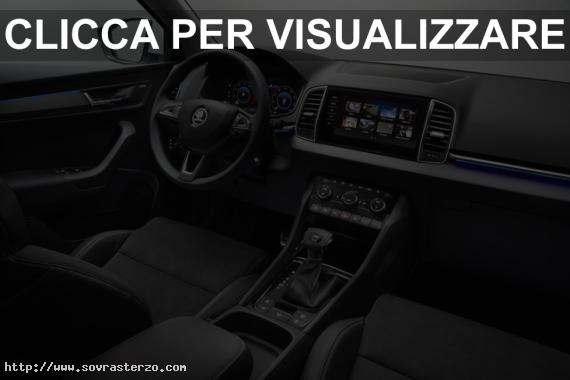 Foto interni suv skoda Karoq
