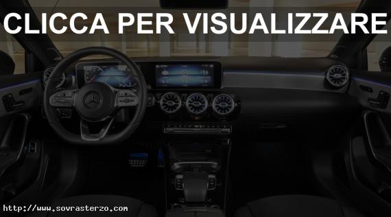 Plancia nuova Mercedes classe a berlina