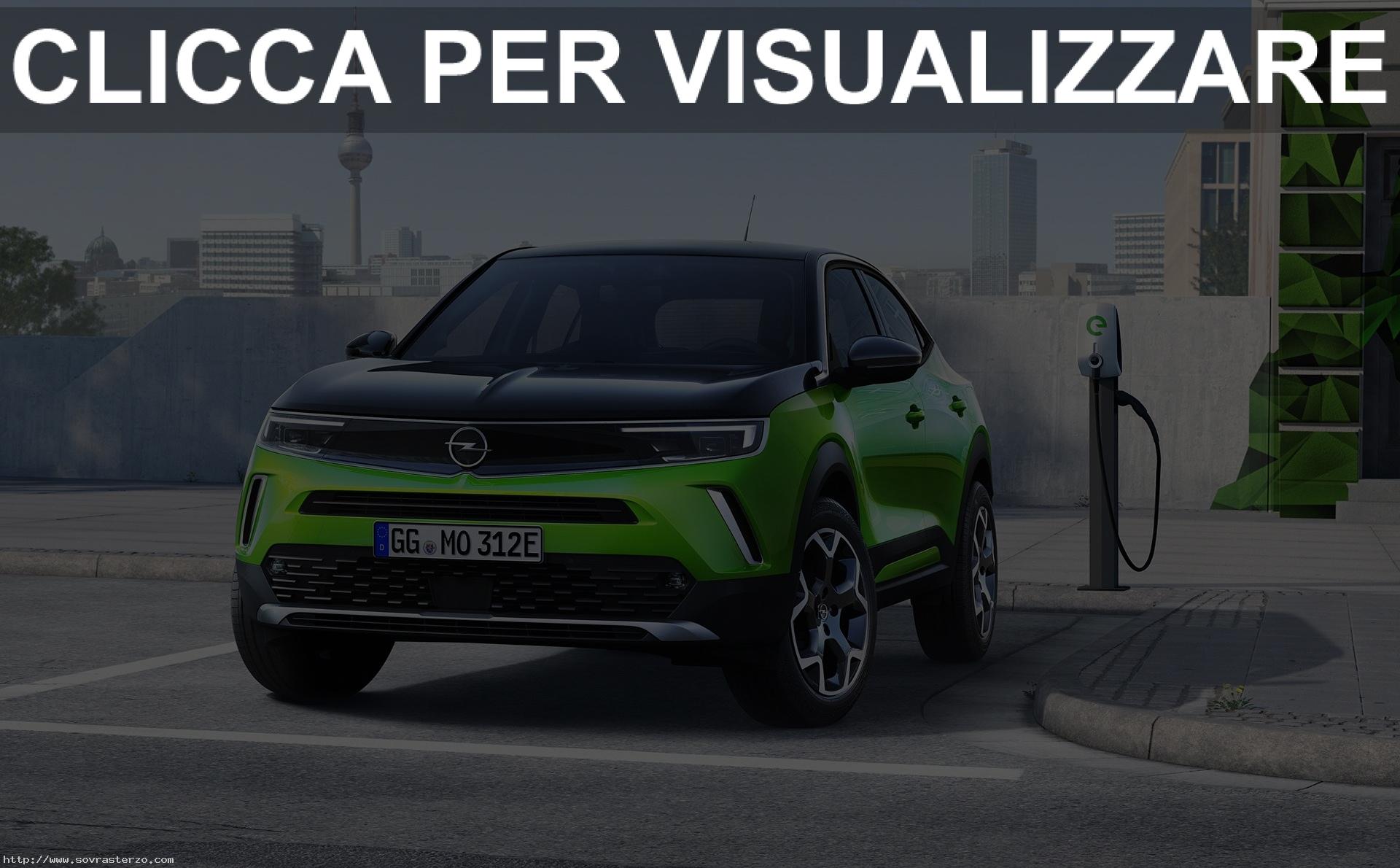 Nuova Opel Mokka 2021 anche Elettrica - Sovrasterzo